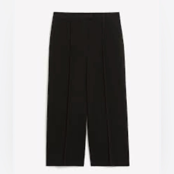 Addition Elle Pants - Addition Elle Font Pleat Wide Leg Pants
